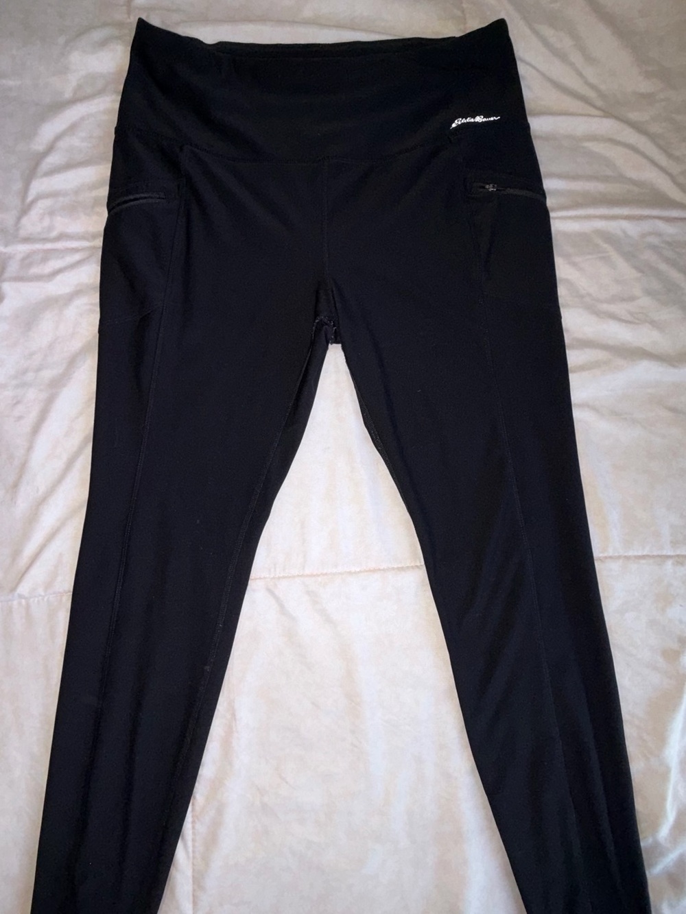 Eddie Bauer Black womens' Performance Leggings L